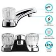 DURA 4" CHROME FAUCET
